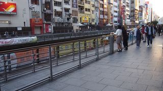 道頓堀がよく感じられる
