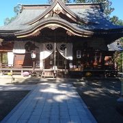 寒河江市の中心部にある大きな神社