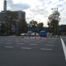 晴海通りの起点