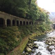 塔ノ沢付近の早川