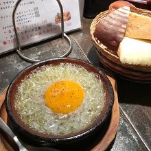 しらすのアヒージョ