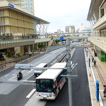 １Ｆは、新バスターミナルになっています