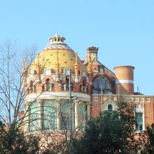 イスラム教建築とキリスト教建築の融合系のムデハル様式の屋根