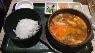 韓国料理のスンドゥブ