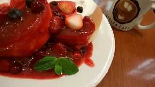 白い恋人のカフェ