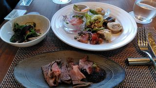 37階のホテルバイキング