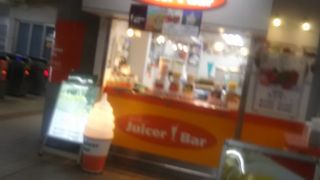 美味しいフレッシュジュースが飲める