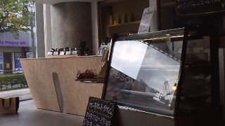 美術館のカフェ