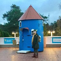 敷地内に小さなムーミンハウスもあります