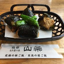 単品メニューもプラス