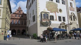 可愛らしい建物