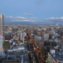 展望台から、一望です