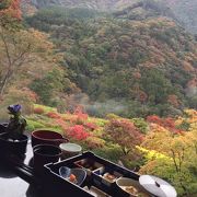 箱根連山の絶景と一緒にいただく朝食