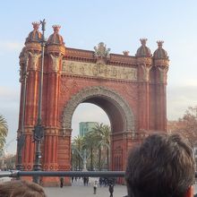 バルセロナの凱旋門 