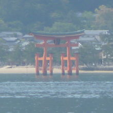 大鳥居と宮島