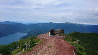 頂上からは絶景です