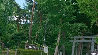 温泉神社もある