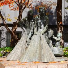 大きく広がった網が特徴です