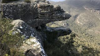 バルコニーの手前も絶景