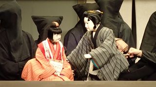 阿波人形浄瑠璃を楽しめます