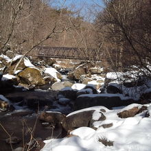 滝への道すがら　いい雰囲気