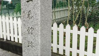 山下公園に平行した通り