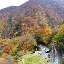 下り一方通行の第２いろは坂