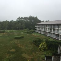 お部屋からの景色。広々としています。