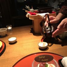 お祝いの日本酒だそうです