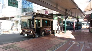 市内観光に便利です
