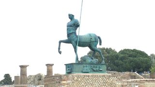 ポンペイ遺跡の中心