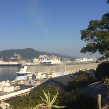 グラバー園からの景色