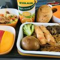 エバー航空 台北→福岡 2018年11月 機内食