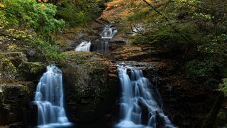 素晴らしい滝と紅葉。でもしっかりした装備と準備は必要です。