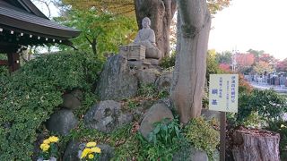 伊達四代綱村公の石造がありました