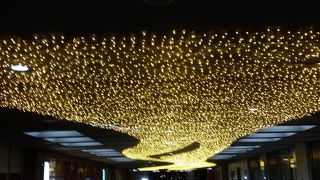 天井がきれいでした