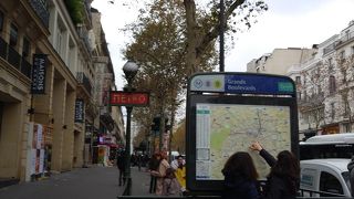 落ち着いた場所