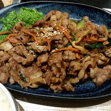 甘過ぎず美味しいプルコギ