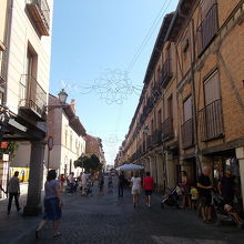 通りの様子です。