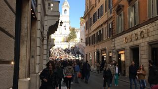 スペイン広場から