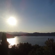 鳴門橋と反対側も見れます。