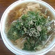 (神戸ラーメン第一旭)チャーシュー麺の肉の量が多く有名です