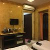 屋上のレストランからお城が見えます