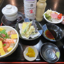 セットを食べました