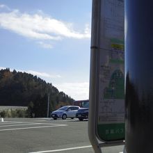 シャトルバスの比叡山頂バス停です