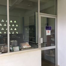 博物館にある考古学ラボラトリー