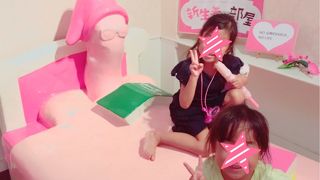 ピンクで統一のミュージアム