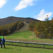 安達太良山の麓に広がる