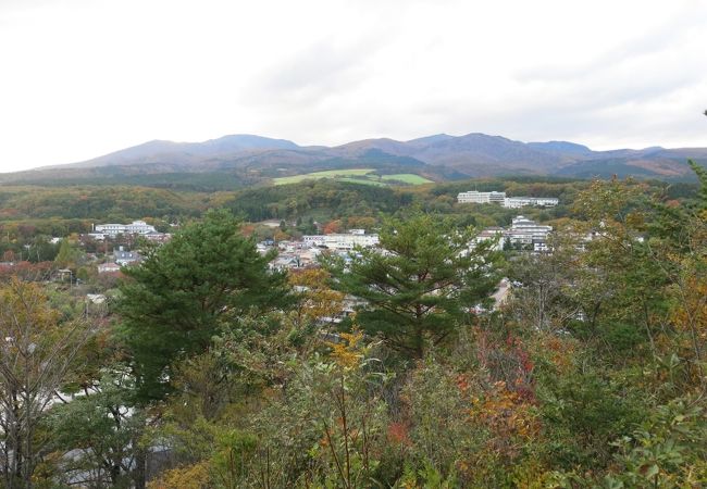 夕日ヶ丘展望台(福島県二本松市)