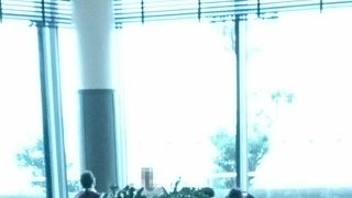 ブッフェスタイルの朝食